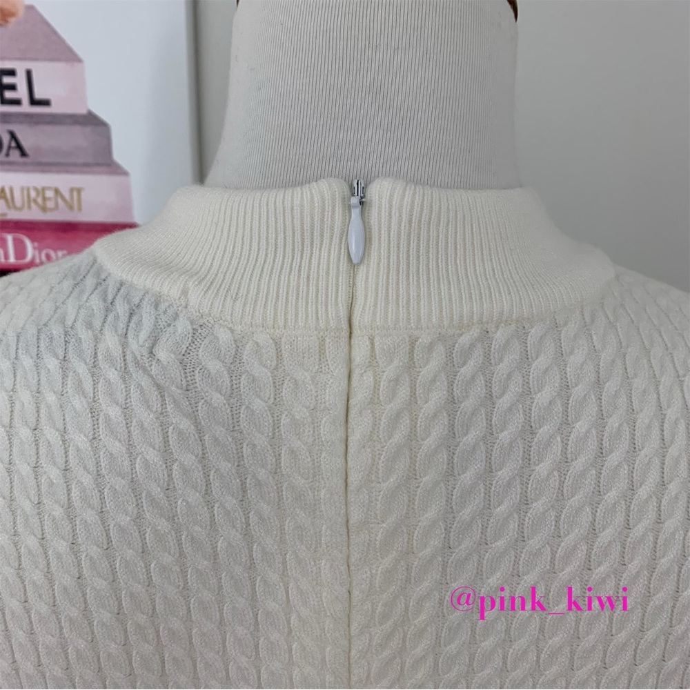 🆑 WeWoreWhat Mock Neck Sweater Romper - Picture 11 of 16